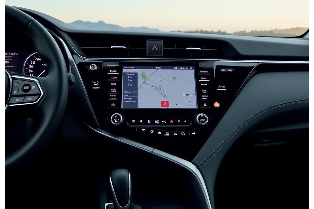 2021 Toyota Camry Hybrid dashboard